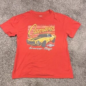 Womens Graphic Tee - Red - Camaro - Medium